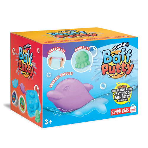 Zimpli Kids - Zimple Kids Floating Baff Putty Yüzebilir Banyo Oyuncağı 3+Yaş